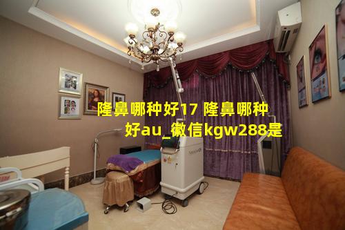 隆鼻哪种好17 隆鼻哪种好au_徽信kgw288是